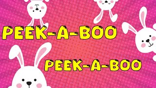 Peekaboo  Peekaboo Song for KidsPeekaboo I Love Younursery rhymestoddler songkindergarten [upl. by Irrabaj]