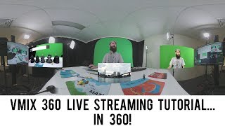 360 live streaming with vMix The Production [upl. by Eniladam]