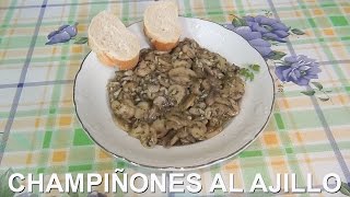 Champiñones al ajillo [upl. by Erodeht]