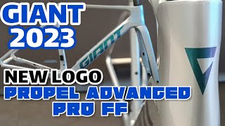 2023 GIANT PROPEL ADVANCED PRO FRAMESET SMALL SIZE AND ACTUAL WEIGHT  GIANT NEW LOGO 2023 [upl. by Mirelle]