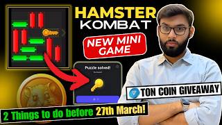 Hamster Kombat Mini Game  Hamster Kombat Key amp Hamster Kombat Skin [upl. by Aurilia]