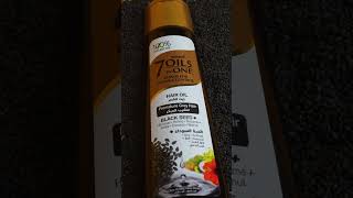 Ultimate Hair Nourishment 7 Oils in One Blackseed Hair Oil for Dark Shiny Hair [upl. by Martens]