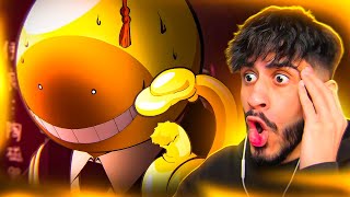 KORO SENSEI GOT HURT  Assassination Classroom Episode 9 REACTION [upl. by Kirk]