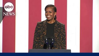 FULL SPEECH Michelle Obama rallies for Harris in Michigan [upl. by Festatus]