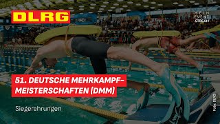 51 Deutsche MehrkampfMeisterschaften im Rettungsschwimmen – Siegerehrungen [upl. by Anneis]