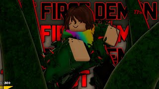 STORYSHIFT CHARA THE FIRST DEMON SHOWCASE  Undertale Test Place Reborn  SoulShatters  Roblox [upl. by Lexine]