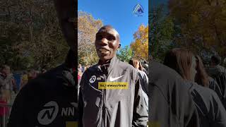 5time world champ Geoffrey Kamworor’s advice for beginner runners [upl. by Quiteri983]