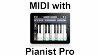 Pianist Pro  External MIDI Control [upl. by Cumine809]