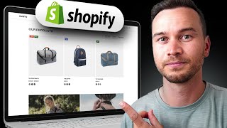 How to Create a Shopify Website 2024  eCommerce Website Tutorial [upl. by Bailar864]