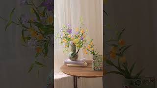 Outline life with simple flowers and plants flowers florist homedecor [upl. by Braynard]