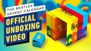 The Beatles Advent Calendar Official Unboxing Video [upl. by Gilligan]