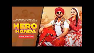 HERO HONDA SONG official videohero honda songpittu chaudhari videonew haryanvi song [upl. by Meisel697]