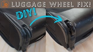 DIY Fix Suitcase Luggage Wheels [upl. by Janela19]