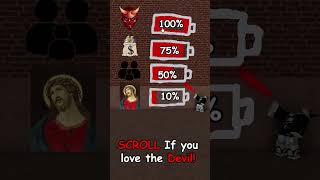 Slender HATES Jesus and Loves DEVIL 😱 shorts roblox bacon [upl. by Tiat844]