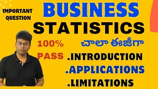 Statistics  statistics introduction  business statistics  applications functions statistics [upl. by Elo]