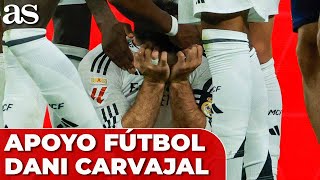 El BRUTAL APOYO del mundo del FÚTBOL a CARVAJAL  REACCIONES a su LESIÓN [upl. by Liz]