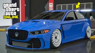 Ocelot Jugular Jaguar XE SV Project 8  GTA 5 Online DLC Vehicle Customization [upl. by Litta715]