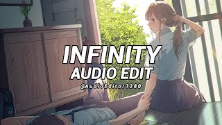 Infinity  Jaymes Young edit audio Read Pin Comment [upl. by Nongim]