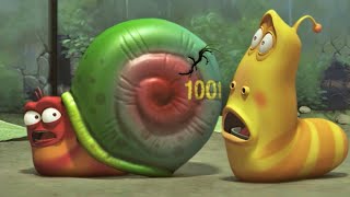 LARVA  LARVAS SECRET OF A SNAIL  Videos For Kids  LARVA Full Episodes [upl. by Elleivap]