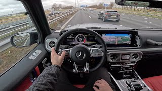 THE NEW MERCEDES AMG G63 G WAGON TEST DRIVE [upl. by Einhoj963]