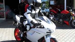 Ducati 848 Evo 2011 quot My First Start quot [upl. by Ahsinid]