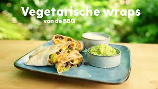 Vegetarische wraps van de BBQ maken  Recept  Allerhande [upl. by Ameer316]