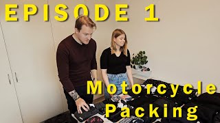 Episode 1  Touring trip to Norway  Motorcycle packing [upl. by Elyc]