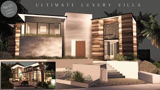 Ultimate Luxury Villa Millionaire Mansion No CC  Sims 4 Stop Motion [upl. by Miner]