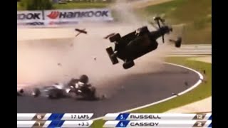 Worst Open Wheel Crashes of All Time  Formula One Indycar F3000  All Single Seaters [upl. by Itteb690]