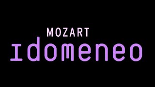 Mozart IDOMENEO  Pavarotti Von Stade Behrens Cotrubas Alexander NY Ocubre 30 1982 [upl. by Eimile589]