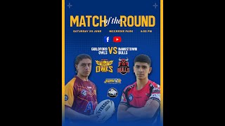 MATCH OF THE ROUND  Central West U16 Div 1 Guildford Owls Vs Bankstown Bulls [upl. by Danit]