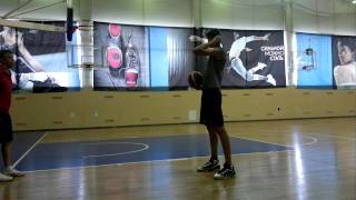 Nikolay Rogozhkin 17 years old height 220 basketball [upl. by Ydnal]