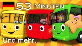 Die Räder vom Bus  Und noch viele weitere Kinderlieder  von LittleBabyBum [upl. by Oznol]