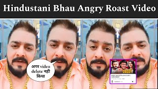 Finally Hindustani Bhau Reply Carry Minati New Roast Video Daddy Daughter Love Story [upl. by Enorel732]