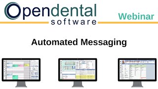 Open Dental Webinar  eServices Automated Messaging [upl. by Cyrilla]