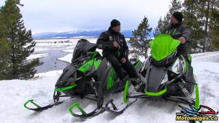 Arctic Cat ZR 8000 El Tigre et XF 8000 Cross Country 2018 [upl. by Adyahs]