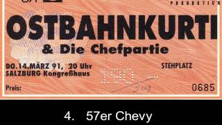 Ostbahn Kurti amp die Chefpartie live  57er Chevy [upl. by Accisej]