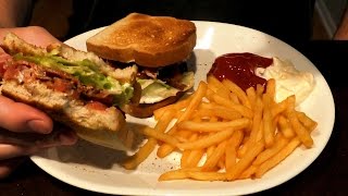 ASMR Eating BLT Sandwiches amp Fries No talking Extra Crunchy [upl. by Knowles]