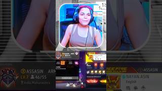 V BAGE UID 😱😱😱😱 girlgamer freefire ffgirllive garenafreefire [upl. by Auohp70]