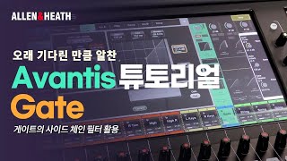 한글자막 AllenampHeath  Avantis 튜토리얼  Gate 살펴보기 [upl. by Neliak]