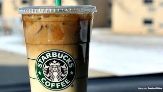 HOW TO MAKE A STARBUCKS ICED CARAMEL MACCHIATO LATTE [upl. by Yemiaj]