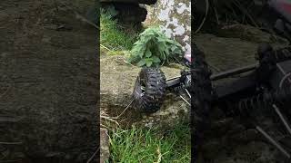 Axial Capra 4ws rc crawling [upl. by Eniretak]