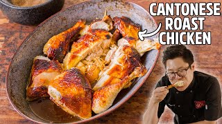 Incredible Crispy Cantonese Roast Chicken Recipe [upl. by Ivad]