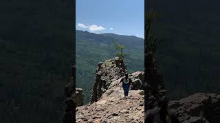 Didnt Realize How High This Was hiking coloradolandscapes nature colorado adventuretime [upl. by Abran127]