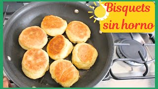 BISQUETS SIN HORNO PAN EN ESTUFA [upl. by Inram]