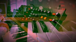 Ambient Skies  ambient sounds with the Behringer Poly D and Zoom MS70CDR multi effect pedal [upl. by Macintosh205]