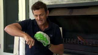 Quick Singles  Adam Gilchrist and the squash ball in the glove [upl. by Uy659]