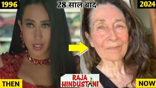 Raja Hindustani Then And Now  Raja Hindustani 1996 Cast Then And Now [upl. by Arenahs75]