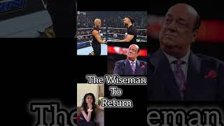 Paul Hayman’s Return To Smackdown paulheyman romanreigns codyrhodes bloodline smackdown [upl. by Mairem]