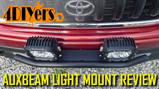 Review Auxbeam Universal Front Bumper License Plate Mount Holder [upl. by Norha227]